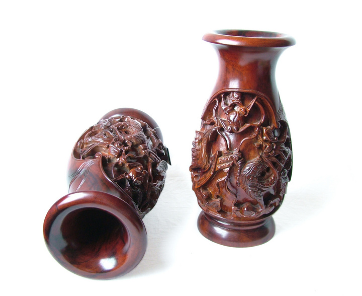 木雕神韵 云南纪实摄影中的根雕艺术